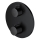 Cersanit S951-567 - Grifo de ducha termostático para instalación empotrada ZEN negro