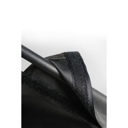 Cesta de ropa 75x70 cm negro