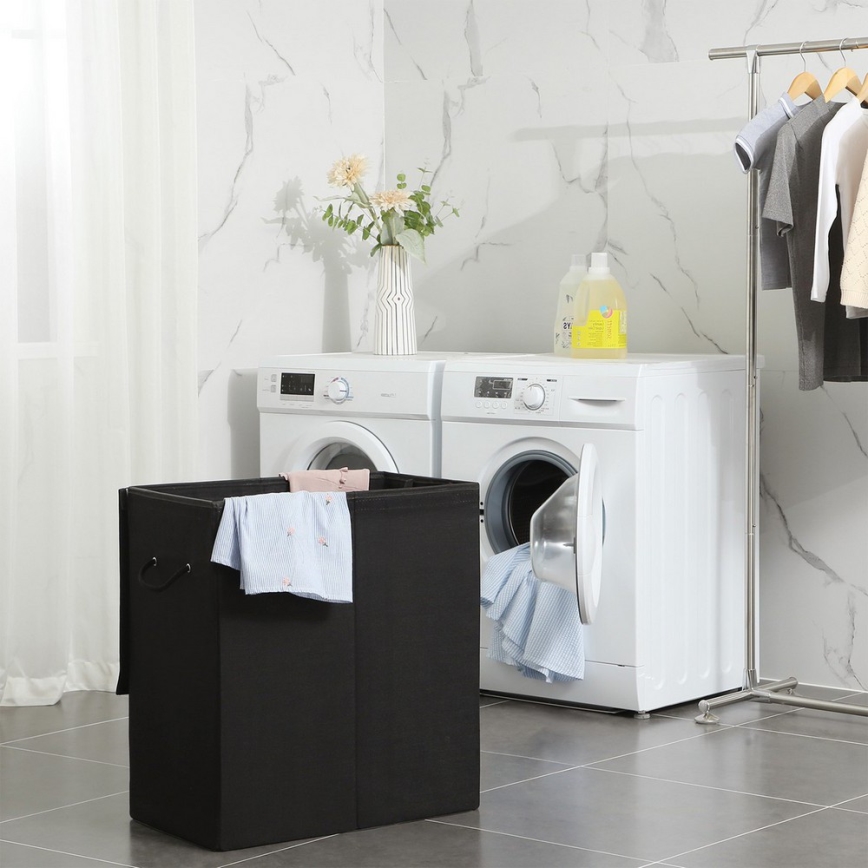 Cesta de ropa NASH negra