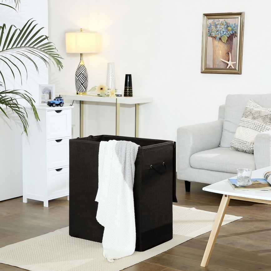 Cesta de ropa NASH negra