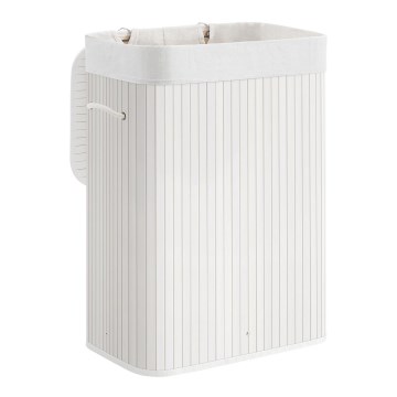 Cesta para la ropa GUS blanca