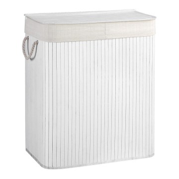Cesto de ropa GUS blanco