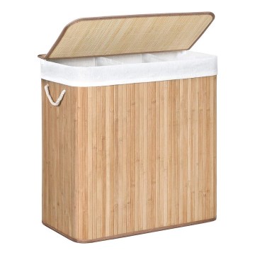 Cesto para ropa GUS marrón