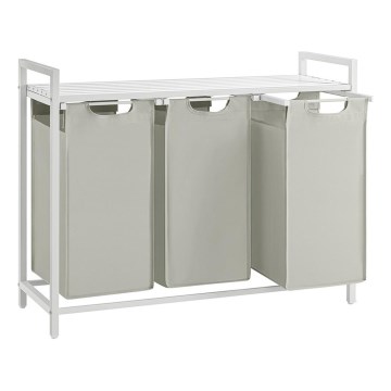 Cesto para ropa REX blanco