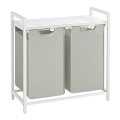 Cesto para ropa REX blanco