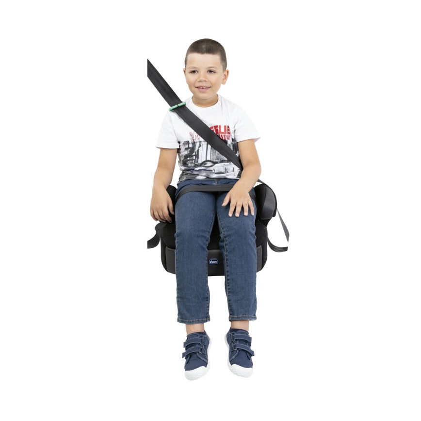 Chicco - Asiento elevador para coche QUASAR FIX i-Tamaño (126-150 cm) gris