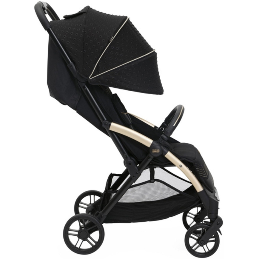 Chicco - Cochecito GOODY XPLUS Black Re_Lux Eco+ + bicicleta de empuje ALL AROUND