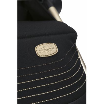 Chicco - Cochecito GOODY XPLUS Black Re_Lux Eco+ + bicicleta de empuje ALL AROUND