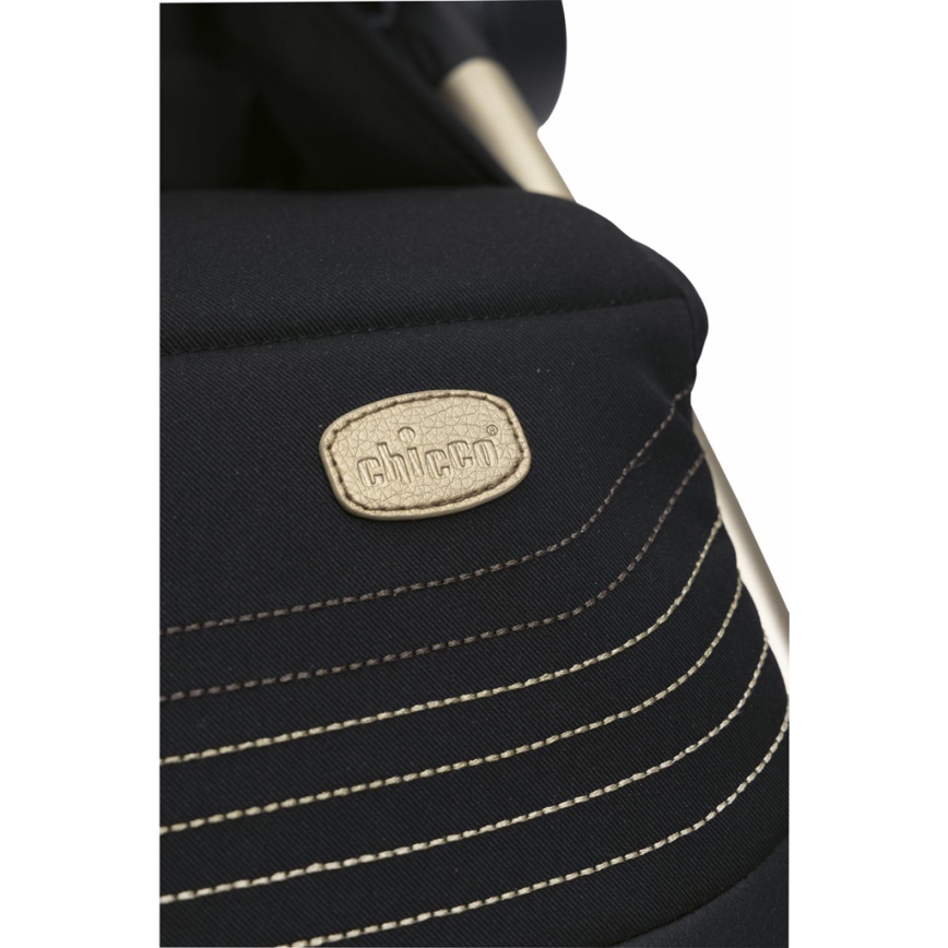 Chicco - Cochecito GOODY XPLUS Black Re_Lux Eco+ + bicicleta de empuje ALL AROUND