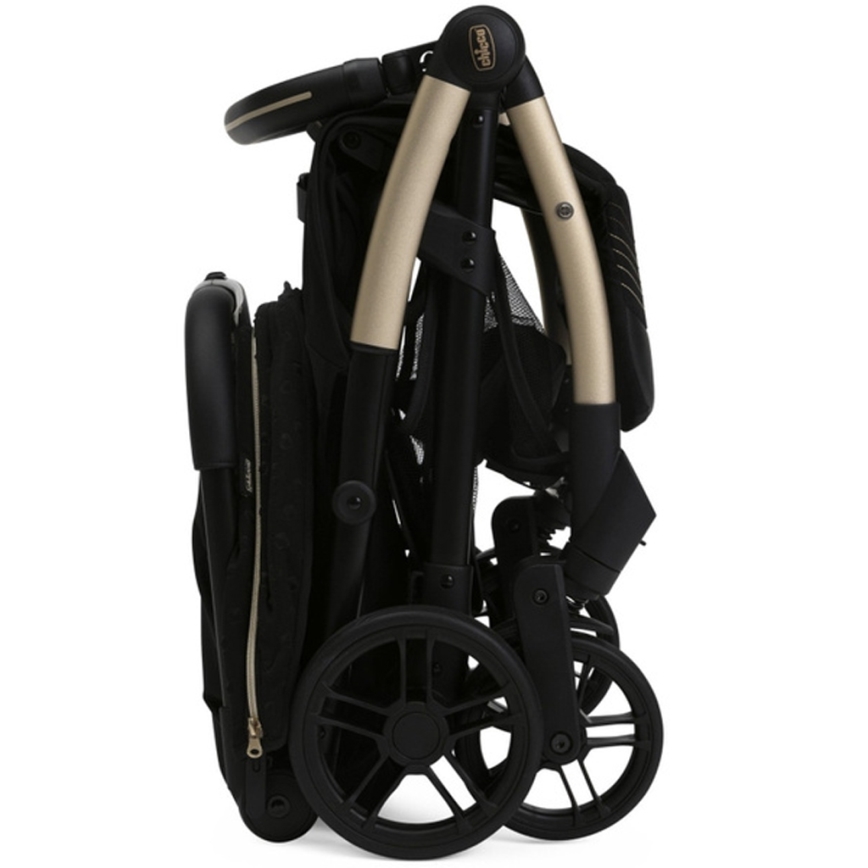 Chicco - Cochecito GOODY XPLUS Black Re_Lux Eco+ + bicicleta de empuje ALL AROUND