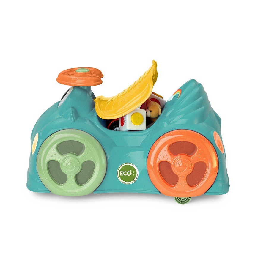 Chicco - Cochecito GOODY XPLUS Black Re_Lux Eco+ + bicicleta de empuje ALL AROUND