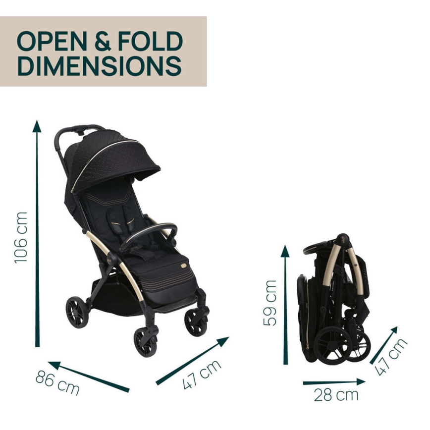 Chicco - Cochecito GOODY XPLUS Black Re_Lux Eco+ + bicicleta de empuje ALL AROUND
