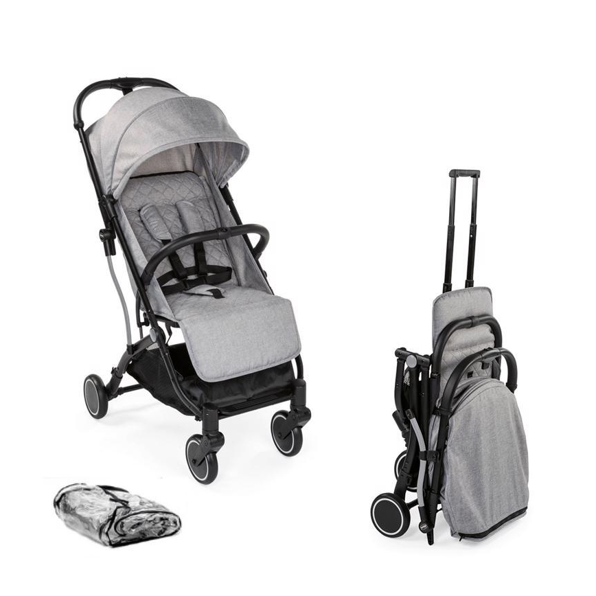 Chicco - Cochecito TROLLEY ME gris claro