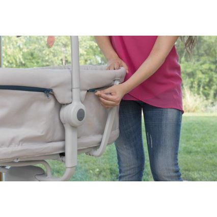 Chicco - Cuna infantil 4 en 1 BABY HUG blanca