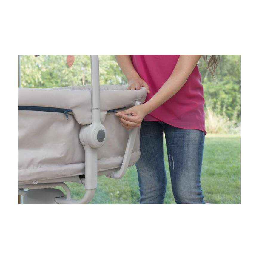 Chicco - Cuna infantil 4 en 1 BABY HUG blanca
