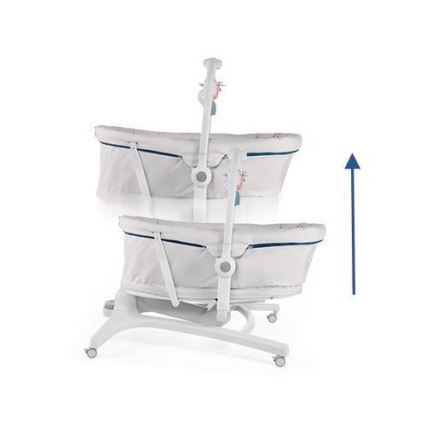 Chicco - Cuna infantil 4 en 1 BABY HUG blanca