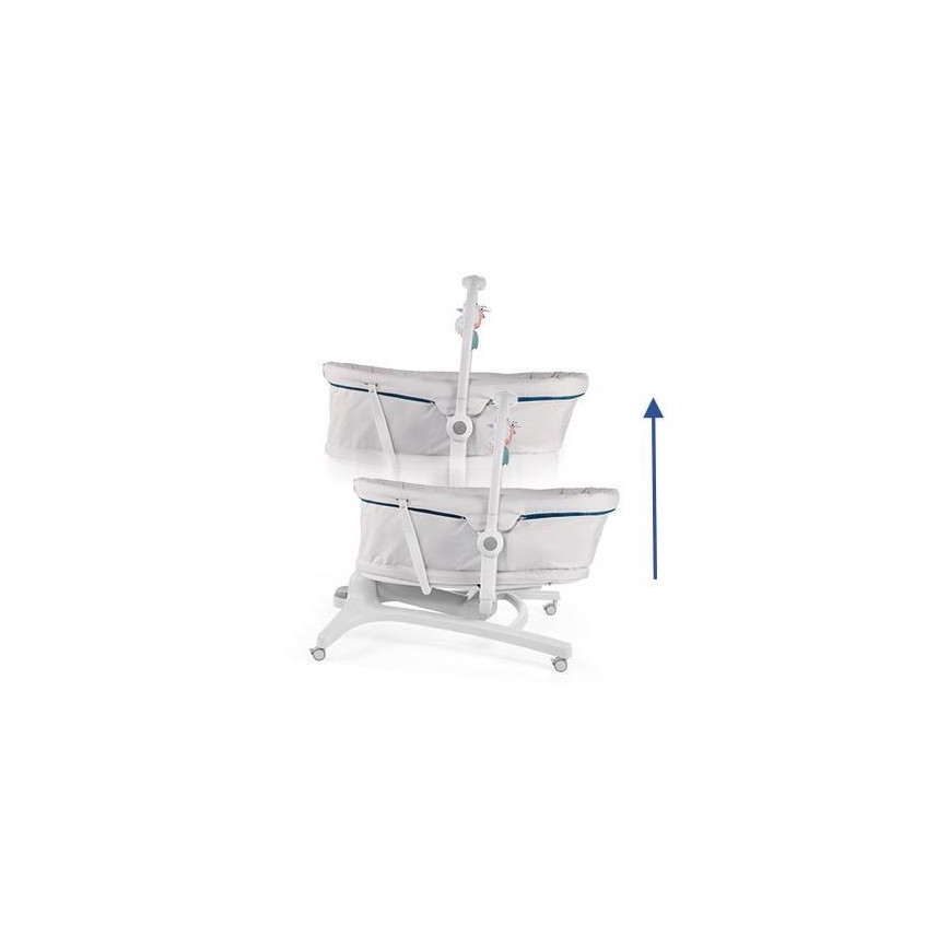 Chicco - Cuna infantil 4 en 1 BABY HUG blanca