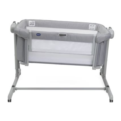Chicco - Cuna para bebé 2en1 2v1 NEXT2ME MAGIC EVO gris claro