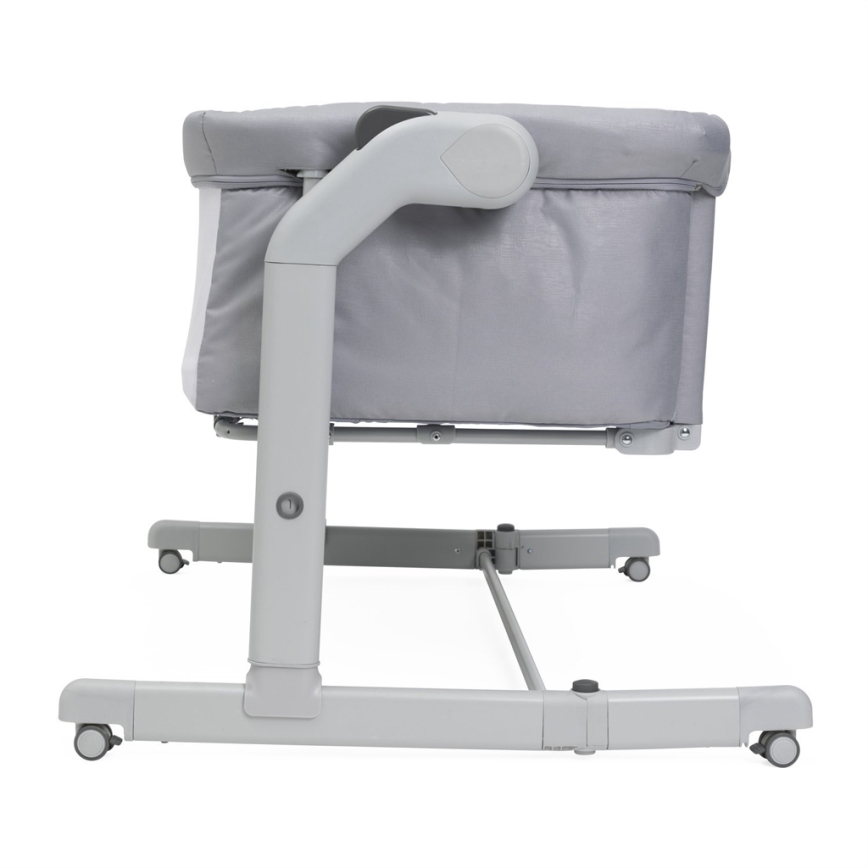 Chicco - Cuna para bebé 2en1 2v1 NEXT2ME MAGIC EVO gris claro