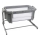 Chicco - Cuna para bebé 2en1 2v1 NEXT2ME MAGIC EVO gris oscuro
