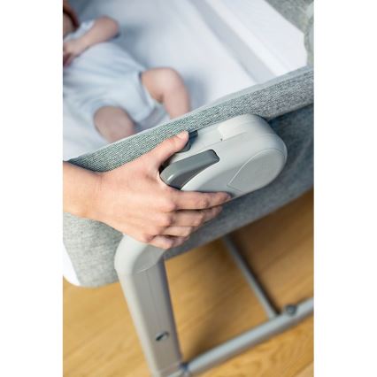 Chicco - Cuna para bebé 2en1 2v1 NEXT2ME MAGIC EVO gris oscuro