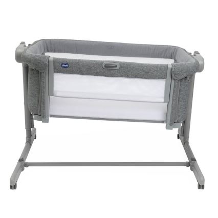 Chicco - Cuna para bebé 2en1 2v1 NEXT2ME MAGIC EVO gris oscuro
