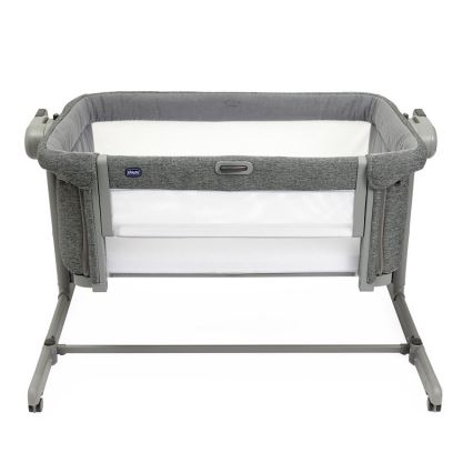 Chicco - Cuna para bebé 2en1 2v1 NEXT2ME MAGIC EVO gris oscuro