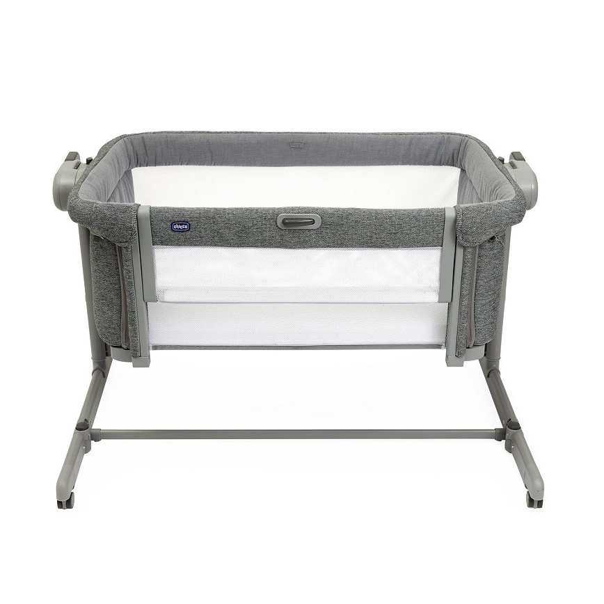 Chicco - Cuna para bebé 2en1 2v1 NEXT2ME MAGIC EVO gris oscuro