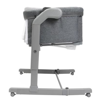 Chicco - Cuna para bebé 2en1 2v1 NEXT2ME MAGIC EVO gris oscuro