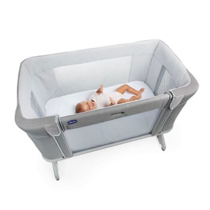 Chicco - Cuna para bebé 3en1 3v1 NEXT2ME FOREVER gris oscuro