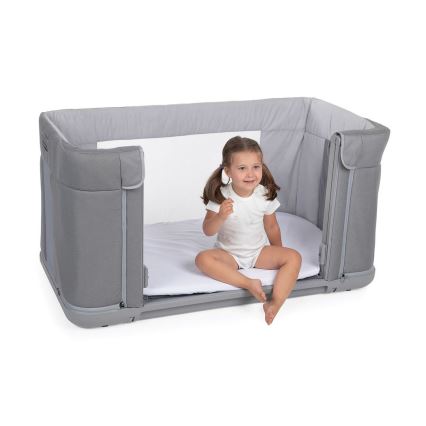 Chicco - Cuna para bebé 3en1 3v1 NEXT2ME FOREVER gris oscuro