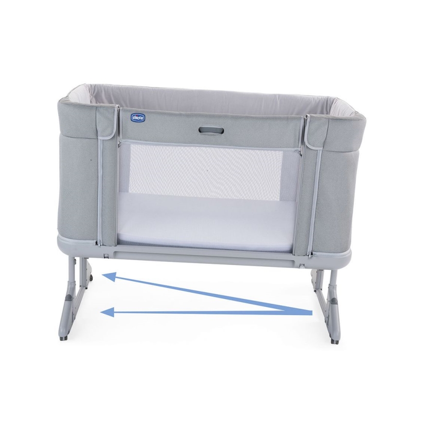 Chicco - Cuna para bebé 3en1 3v1 NEXT2ME FOREVER gris oscuro