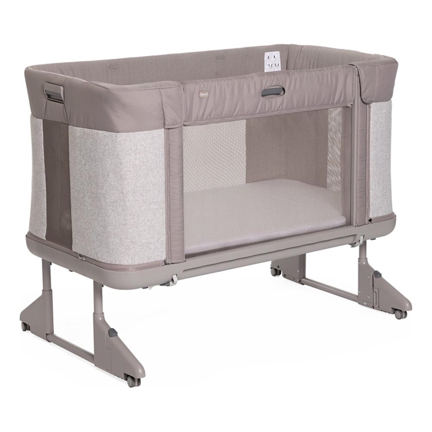 Chicco - Cuna para bebé 3en1 NEXT2ME FOREVER gris