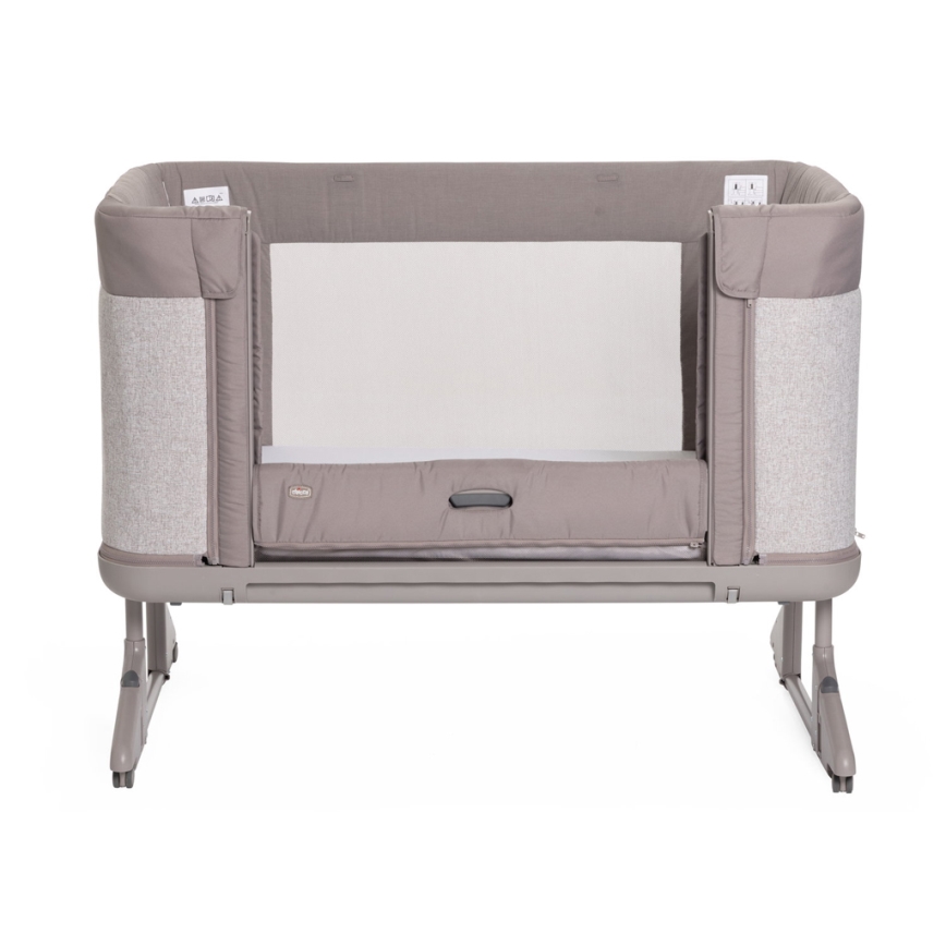 Chicco - Cuna para bebé 3en1 NEXT2ME FOREVER gris
