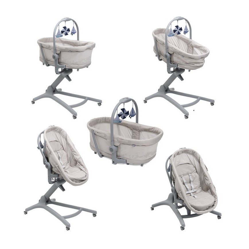 Chicco - Cuna para bebé 5en1 BABY HUG PRO beige