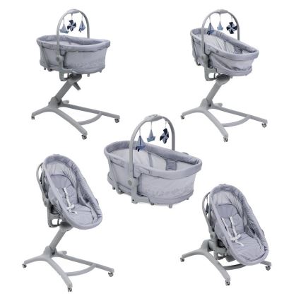 Chicco - Cuna para bebé 5en1 BABY HUG PRO gris
