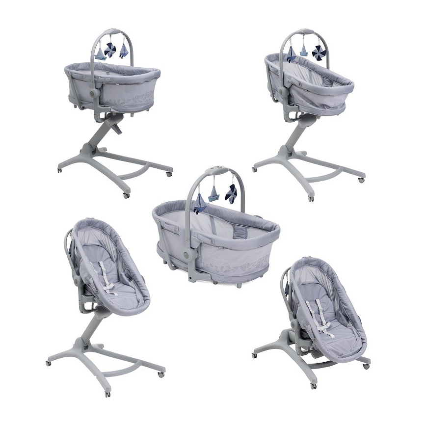 Chicco - Cuna para bebé 5en1 BABY HUG PRO gris