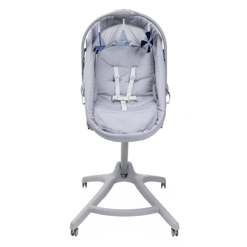 Chicco - Cuna para bebé 5en1 BABY HUG PRO gris