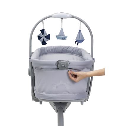 Chicco - Cuna para bebé 5en1 BABY HUG PRO gris