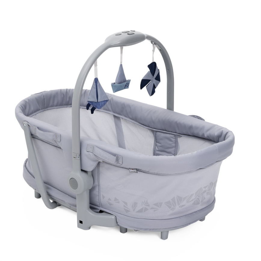 Chicco - Cuna para bebé 5en1 BABY HUG PRO gris