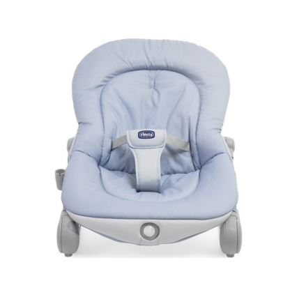 Chicco - Hamaca vibratoria para bebé con melodía BALLOON Dots 2xAA + 1xLR20 azul