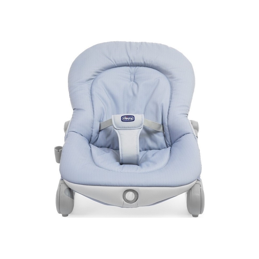 Chicco - Hamaca vibratoria para bebé con melodía BALLOON Dots 2xAA + 1xLR20 azul