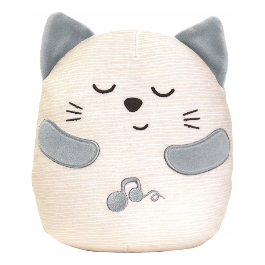 Chicco - Juguete interactivo de peluche con forma de gato 3xAAA