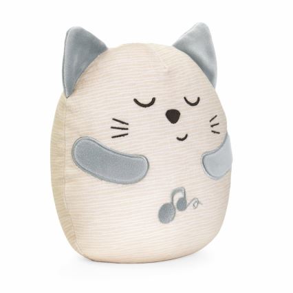 Chicco - Juguete interactivo de peluche con forma de gato 3xAAA