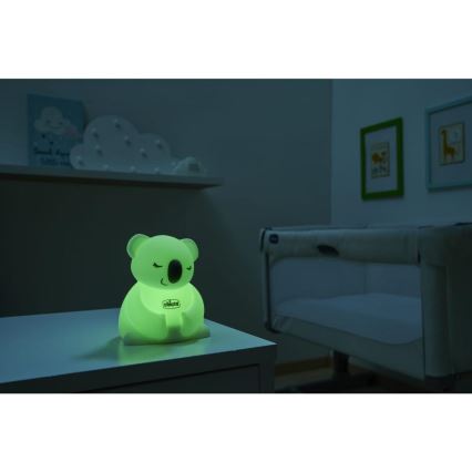 Chicco - Lámpara de noche para niños SWEET LIGHTS koala