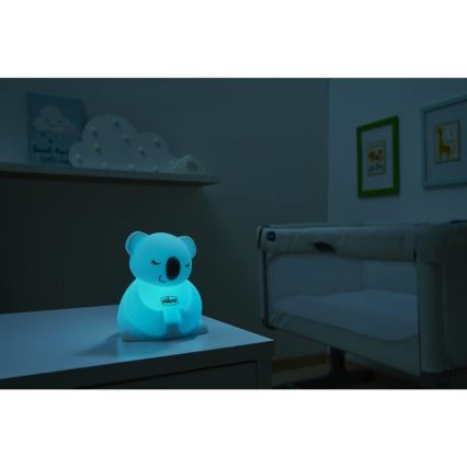 Chicco - Lámpara de noche para niños SWEET LIGHTS koala