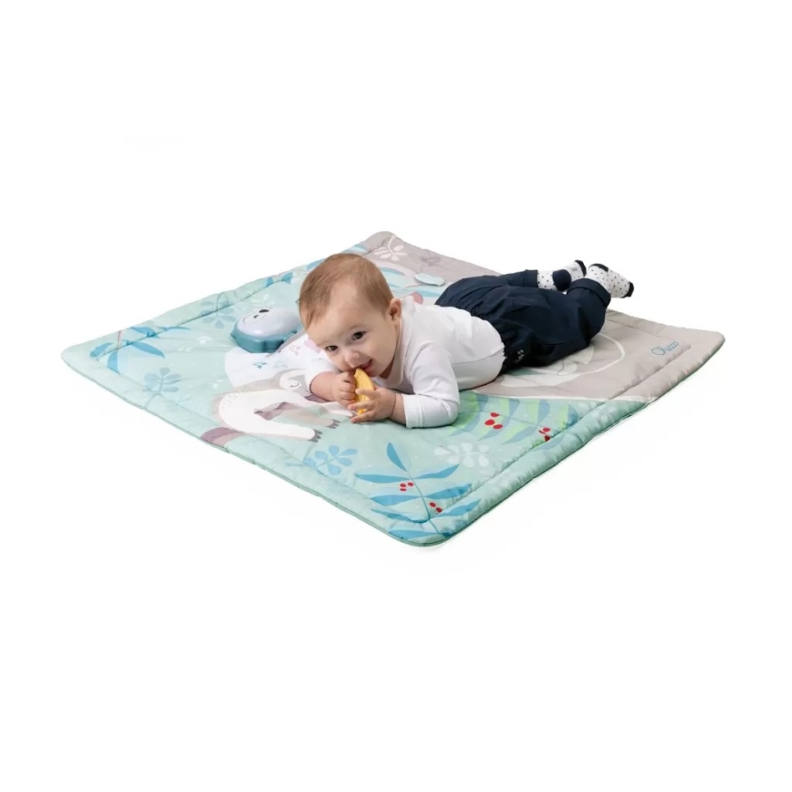 Chicco - Manta de juego para niños 2en1 3xAAA búho