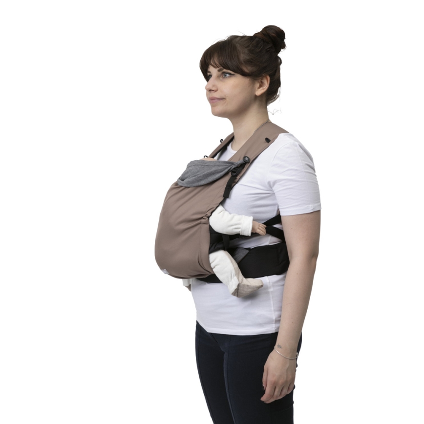 Chicco - Portabebés SKIN FIT marrón