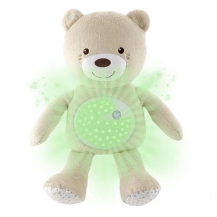 Chicco - Proyector con melodía BABY BEAR 3xAAA beige