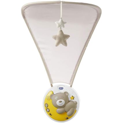 Chicco - Proyector de cuna con melodía 3en1 NEXT2MOON 3xAA gris
